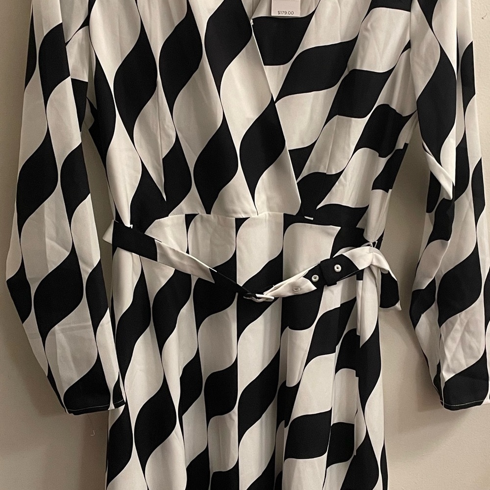 ANN TAYLOR DRESS: Size 6, Black & White, New Arrivals, NWT, New W/ $179.00 Tag - Picture 6 of 6